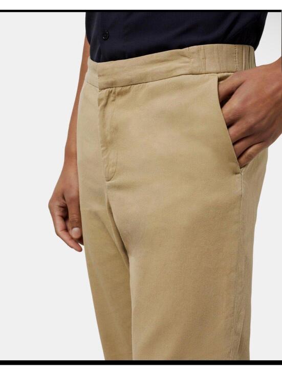 The Kooples Other - The Kooples Trend Elastic Waist Chino Pants Beige Tan Size 48 (US 32) NWT